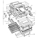 Kenmore 1554546762 oven parts diagram