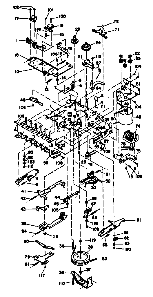 LXI 13291971050 cassette diagram