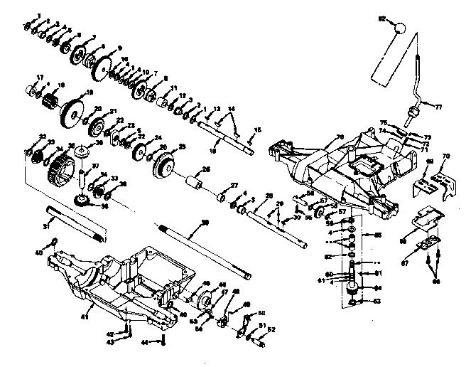 Footedana 4010-11 repair diagram