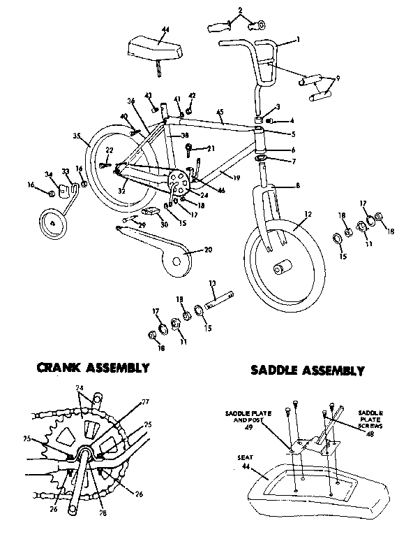 Sears 512475050 unit parts diagram