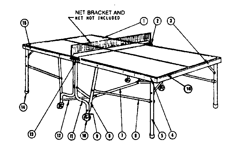 Sears 854261660 unit parts diagram