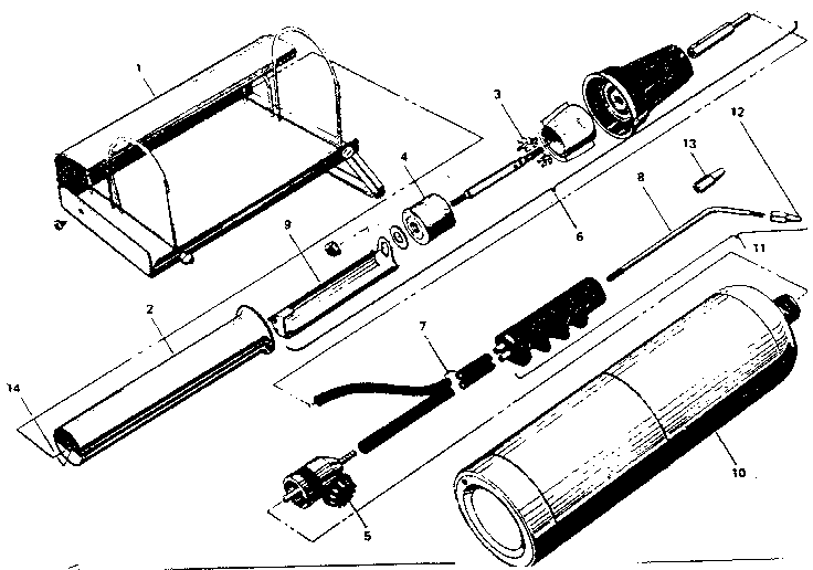 Craftsman 250545150 unit parts diagram