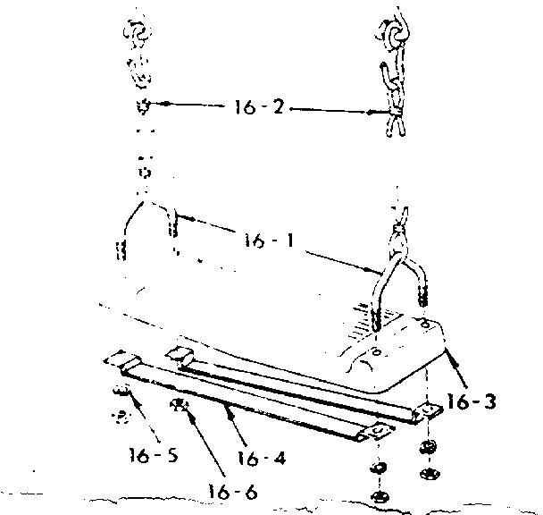 Sears 70172031-80 swing assembly diagram
