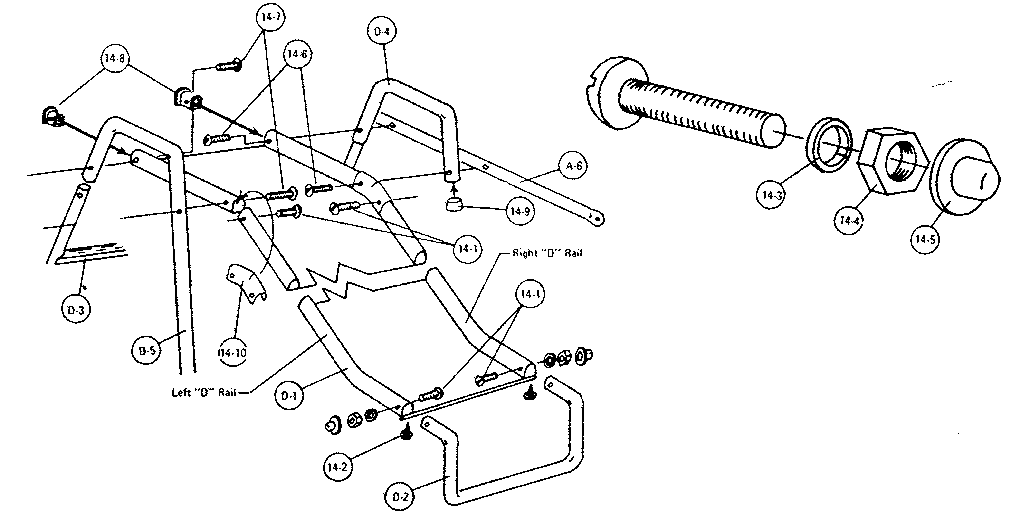 Sears 51272932-80 slide assembly diagram