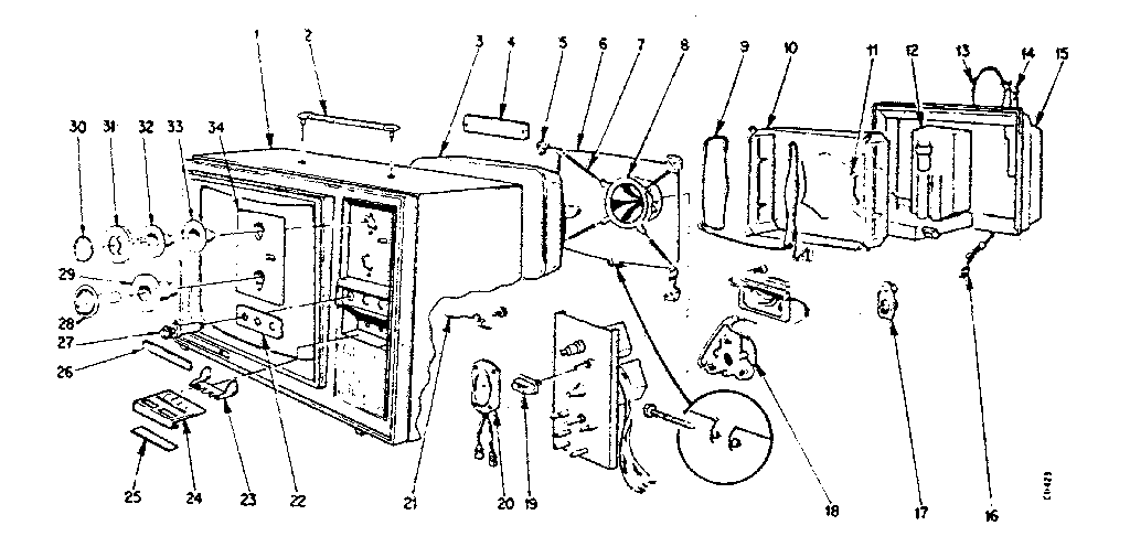 LXI 52841671401 cabinet diagram