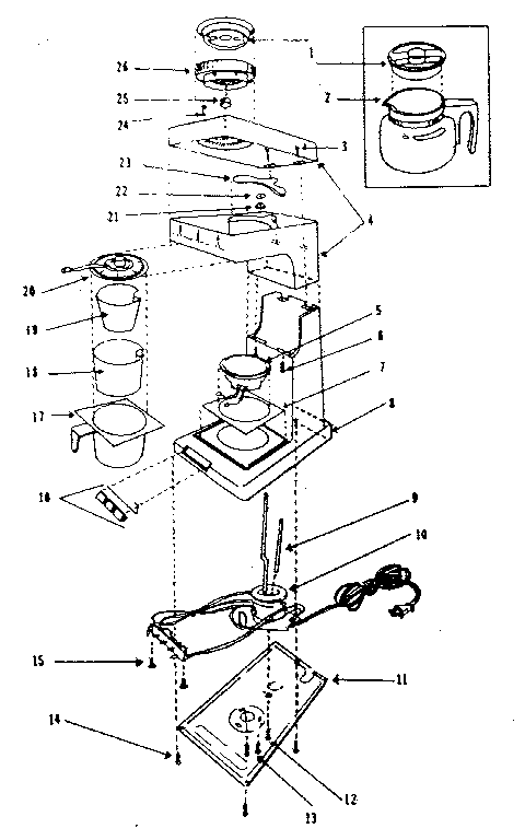 Kenmore 360679420 replacement parts diagram