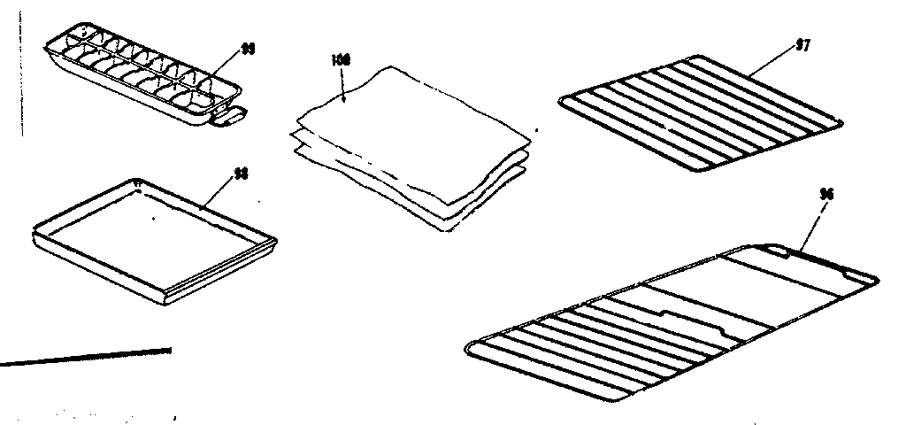 Fridgette 20/18 WHITE accessory parts diagram