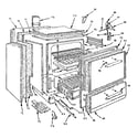 Kenmore 103711610 body section diagram