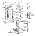 Kenmore 1037126304 body section diagram