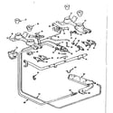 Kenmore 103713630 burner section diagram