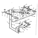 Kenmore 103714610 burner section diagram