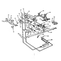 Kenmore 103717610 burner section diagram
