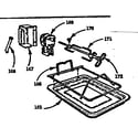 Kenmore 103726611 optional equipement - oven rotisserie diagram