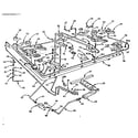 Kenmore 103726611 burner section diagram