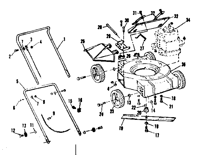 Craftsman 52633900 unit parts diagram