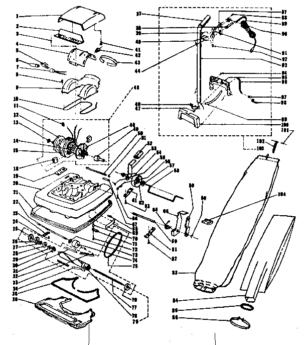Kenmore 1753570 unit parts diagram