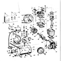 Craftsman 106153680 replacement parts diagram
