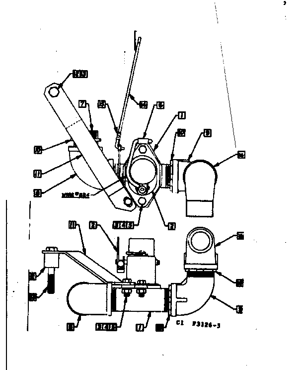 Craftsman 5803126-5 choke assembly diagram