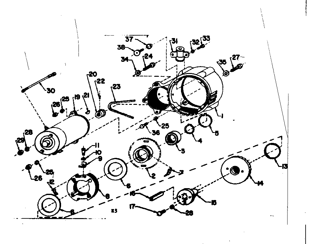Craftsman 5803126-5 starter diagram