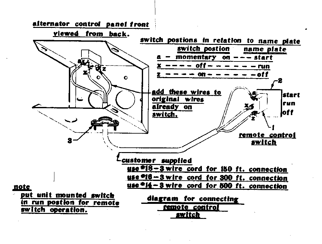 Craftsman 5803181-6 connecting remote control switch diagram
