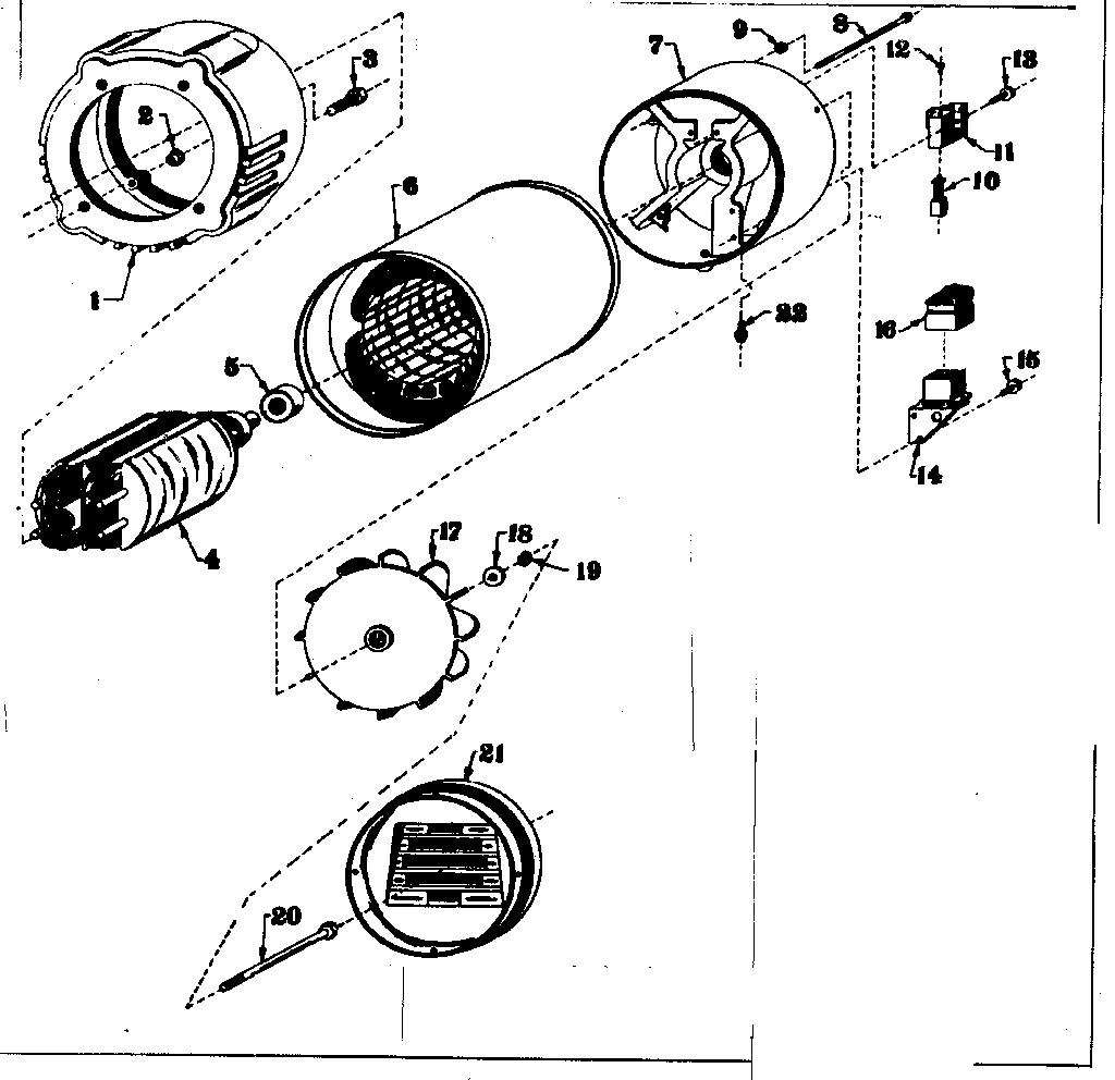 Craftsman 5803189-4 stator assembly diagram