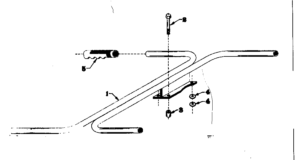 Craftsman 5803189-4 handle diagram