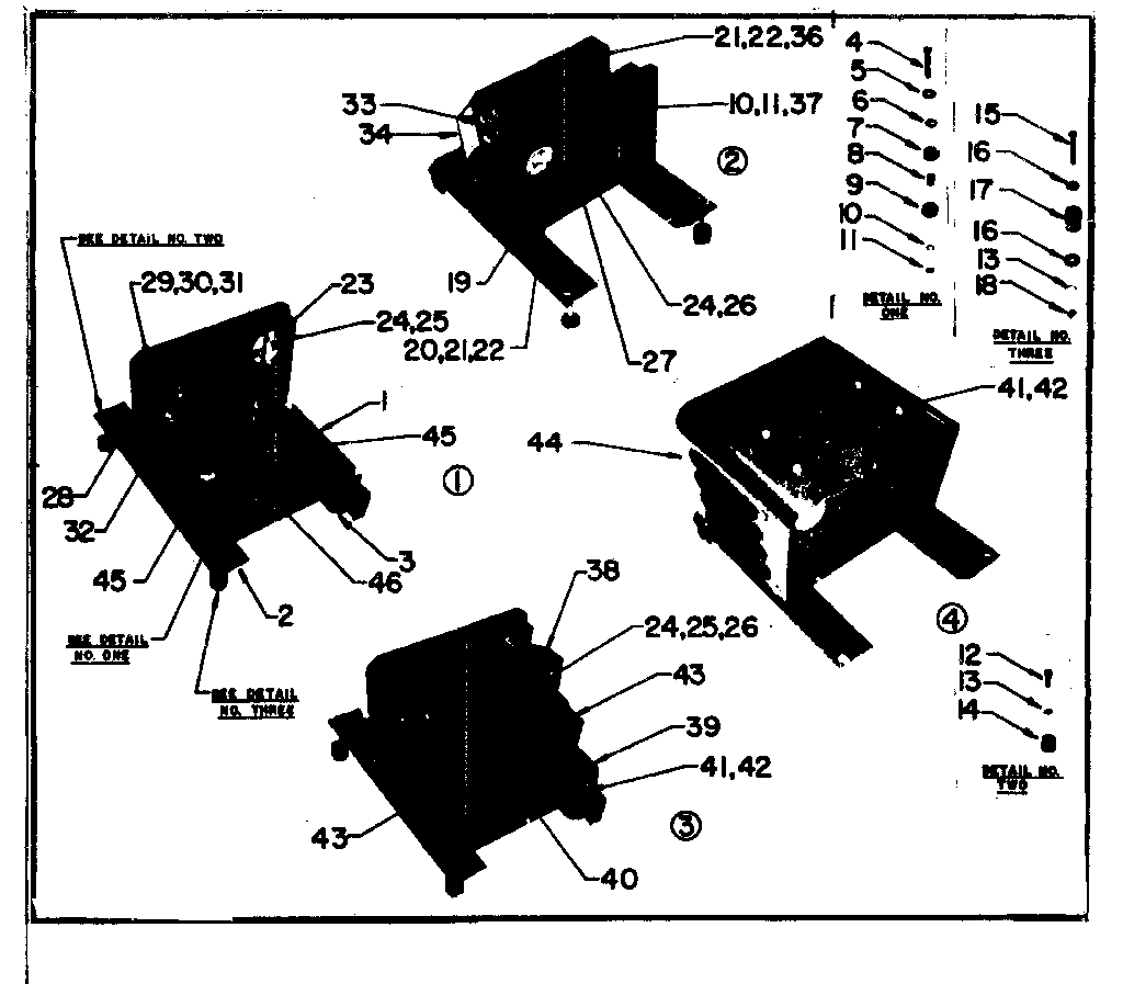Craftsman 5805405-0 connection panel assembly diagram