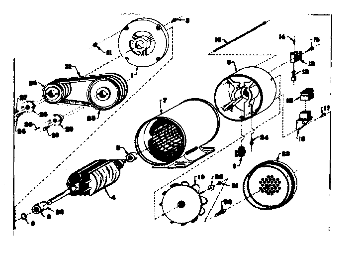 Craftsman 5805469-3 alternator diagram
