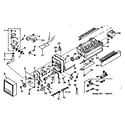 Kenmore 1066673420 ice maker parts diagram