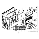 Kenmore 10667620 cabinet parts diagram