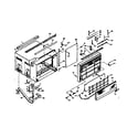 Kenmore 10667910 cabinet parts diagram