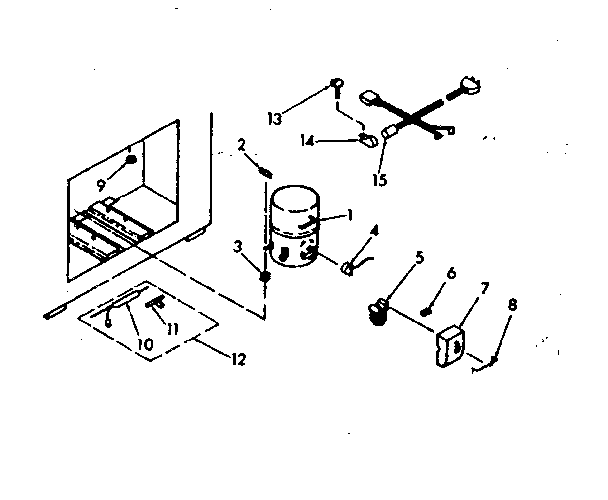 Kenmore 198618220 unit parts diagram