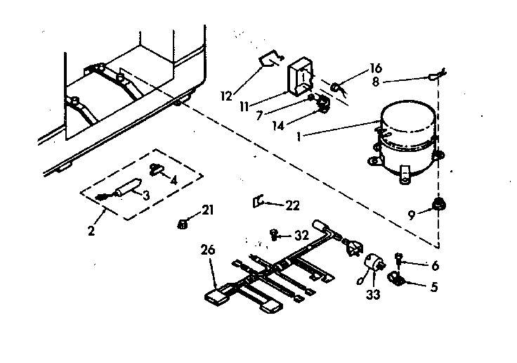 Kenmore 198618540 unit diagram