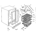 Kenmore 757628020 cabinet diagram