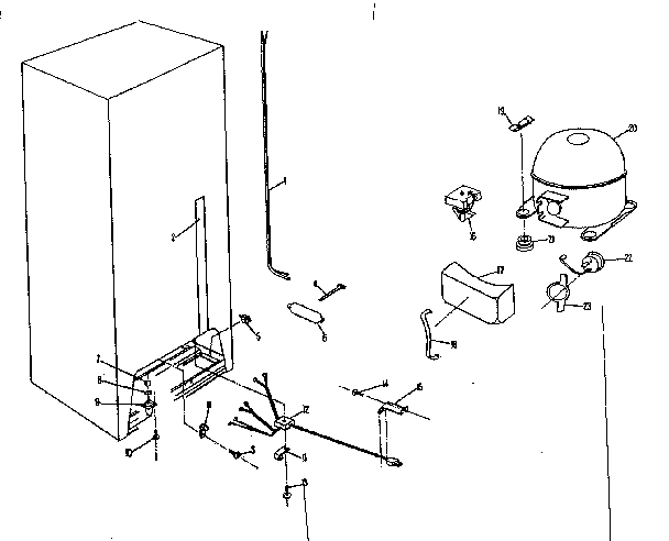 Kenmore 7576435300 unit diagram
