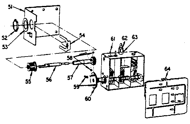 LXI 52843121022 96-218 vhf tuner diagram