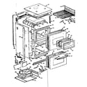Kenmore 1033246700 body section diagram