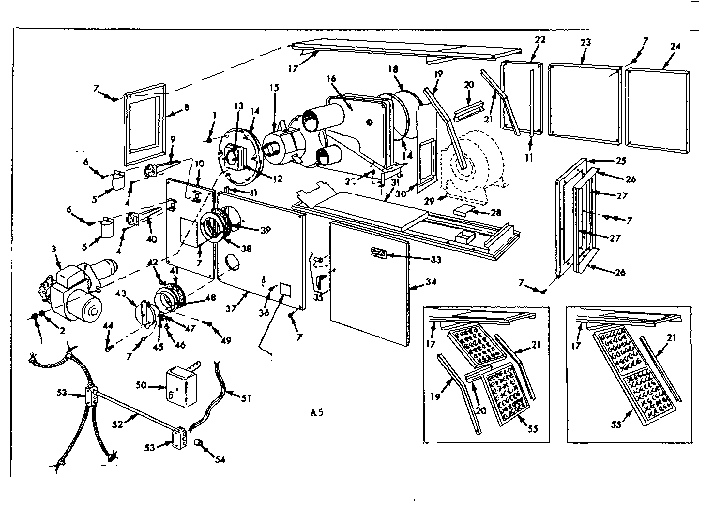Kenmore 86774871 functional replacement parts diagram