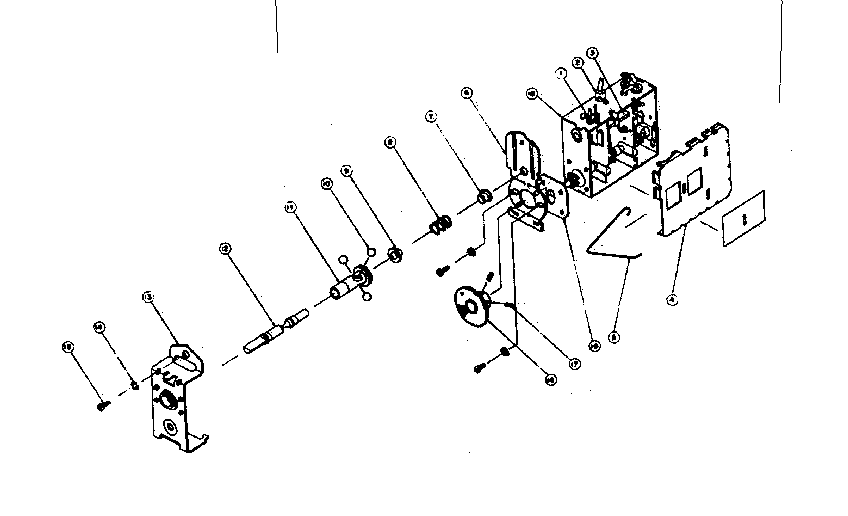 LXI 56250700000 uhf tuner section (46-9565-3) diagram