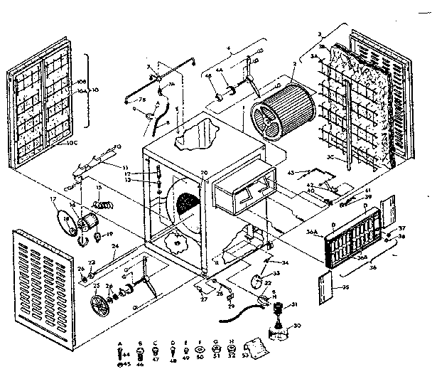 Kenmore 56561551 functional replacement parts diagram