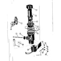 Kenmore 58764731 drain valve & overflow assembly diagram