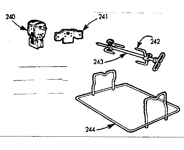 Kenmore 1037805404 optional equipment diagram