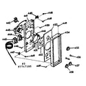 Kenmore 1037747120 upper body control panel diagram
