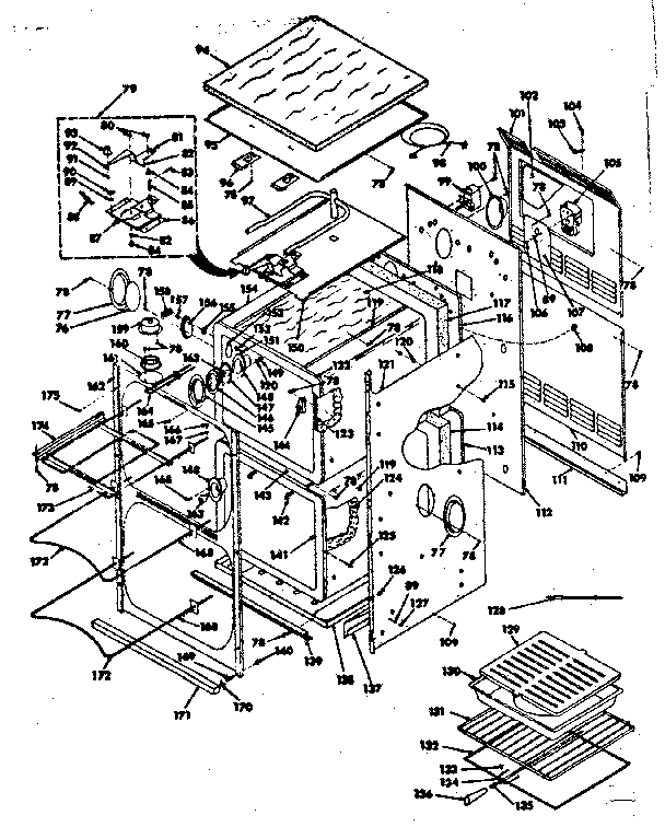 Kenmore 8504277200 body section diagram