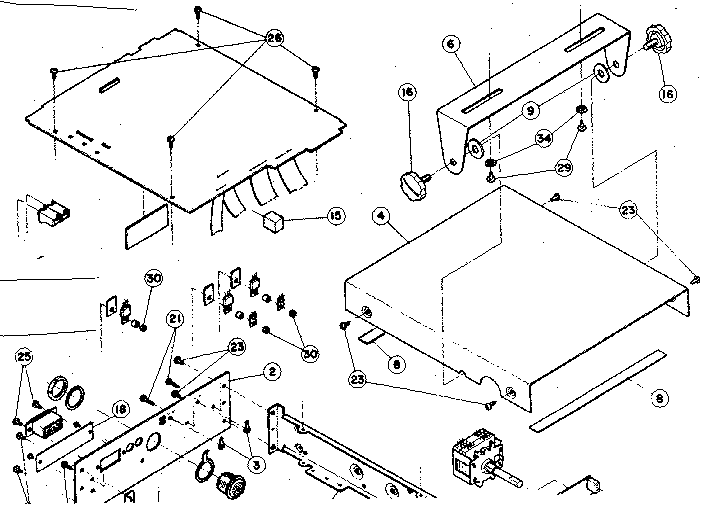 LXI 66338100050 cabinet diagram