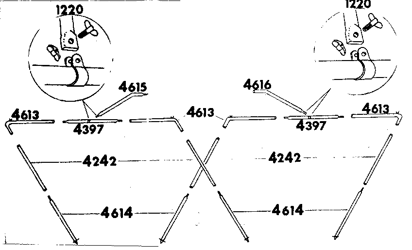 Sears 308771690 frame assembly diagram