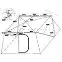 Sears 308771870 frame assembly diagram