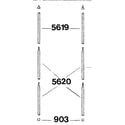 Sears 308774320 frame assembly diagram