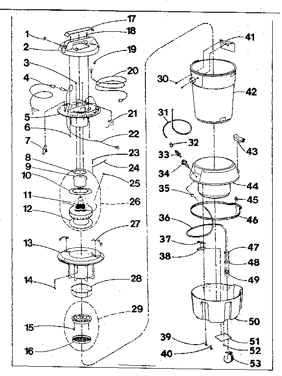 Kenmore 1758573180 base assembly diagram