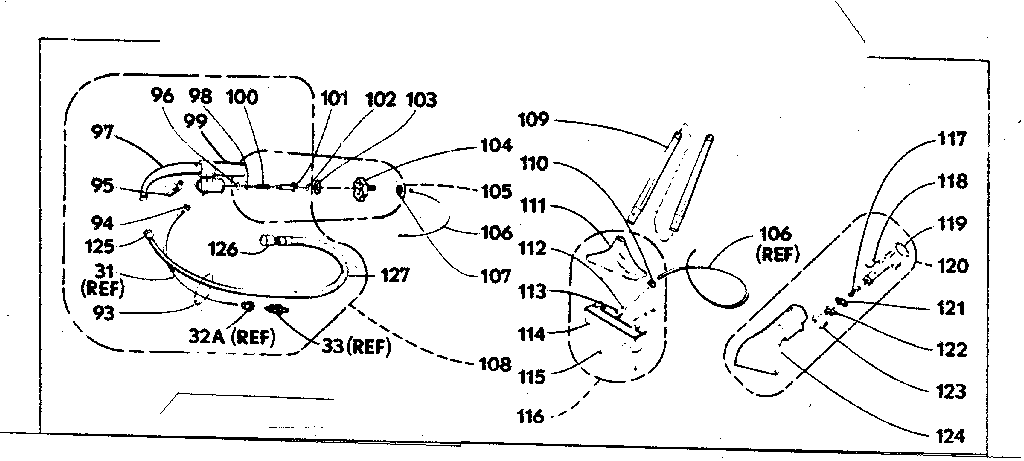 Kenmore 1758573180 hose assembly diagram